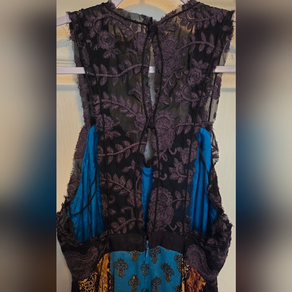 NWOT SIZE 4 FREE PEOPLE "STARDUST" MAXI DRESS - Picture 10 of 14